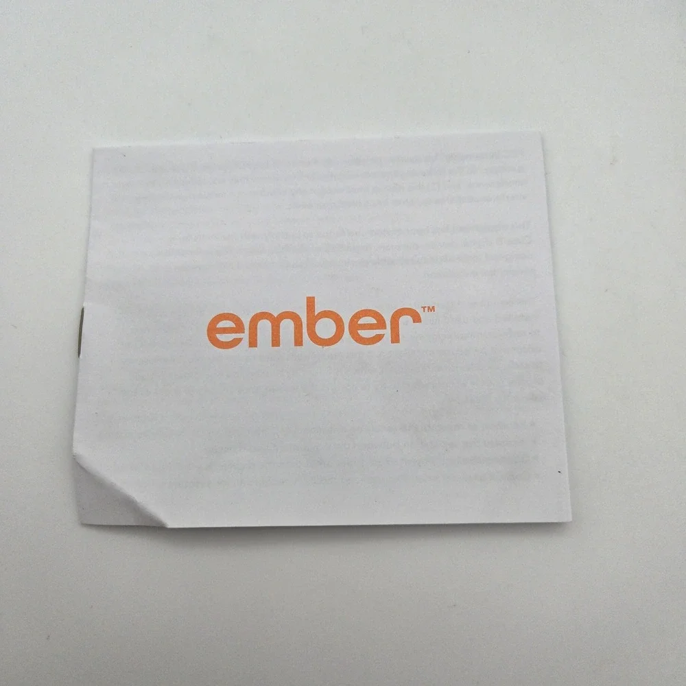 Ember Charging Coaster Smart Mug Charger‎ Base Black CT15-BBA74100616 Tested